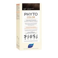 Phyto, PhytoColor, farba do włosów, 5,7 jasny kasztanowy brąz, 50ml