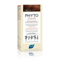 Phyto, PhytoColor, farba do włosów, 7.43 miedziany złoty blond, 50ml