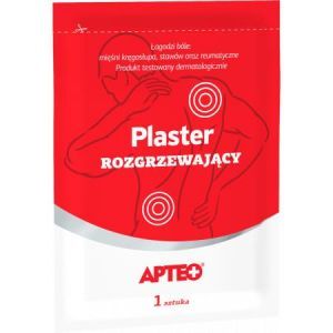 Plaster Apteo, rozgrzewający, 1 sztuka