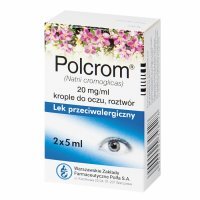 Polcrom 20mg/ml, krople do oczu, 10ml (2x5ml)