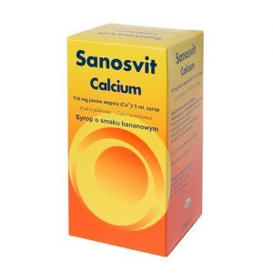 Sanosvit Calcium syrop 150 ml