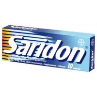 Saridon, 10 tabletek