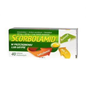 Scorbolamid 40 tabletek