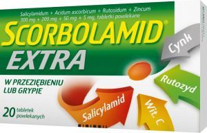 Scorbolamid Extra 20 tabletek