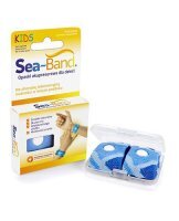 Sea-Band, opaski przeciw mdłościom dla dzieci, kolor niebieski, 2 sztuki