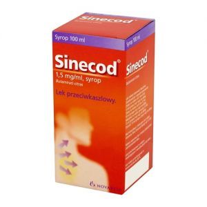 Sinecod, syrop 1,5mg/1ml, 100ml