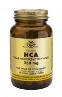 Solgar,  HCA - naturalny kwas hydroksycytrynowy (100% Garcinia cambogia) 250 mg, 60 kapsułek
