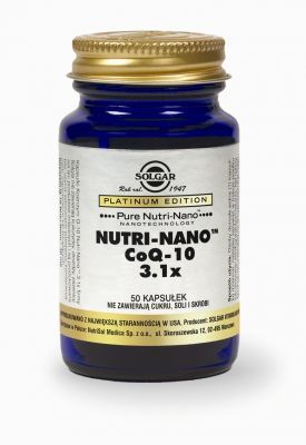 Solgar, Nutri Nano CoQ-10 30 mg, 50 kapsułek