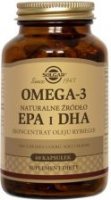 Solgar, Omega 3 naturalne źródło EPA i DHA, 60 kapsułek