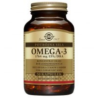 Solgar, Omega 3, Potrójna siła EPA/DHA, 50 kapsułek