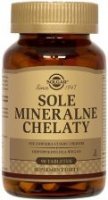 Solgar, Sole mineralne 100% chelaty, 90 tabletek