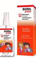 Sora Protect, aerozol na włosy zapobiegający wszawicy, 50ml