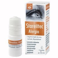 Starelltec Alergia 1mg/ml, krople do oczu, 5ml