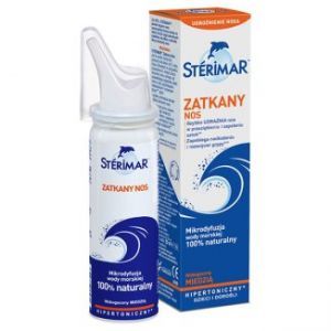 Sterimar Zatkany Nos, spray hipertoniczny do nosa wzbogacony miedzią, 50 ml