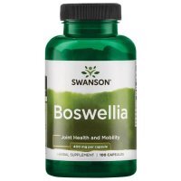 Swanson, Boswellia Serrata żywica z kadzidłowca, 400 mg, 100 kapsułek