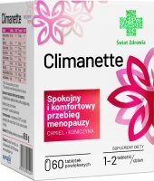 Świat Zdrowia, Climanette - spokojny przebieg menopauzy, 60 tabletek