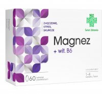 Świat Zdrowia, Magnez + witamina B6, 60 tabletek