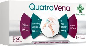 Świat Zdrowia, QuatroVena - na zdrowe nogi, 60 kapsułek