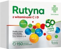 Świat Zdrowia, Rutyna z witaminami C i D3, 150 tabletek powlekanych