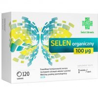 Świat Zdrowia, Selen organiczny 100 mcg, 120 tabletek