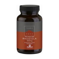 TerraNova, Rhodiola 300mg - liofilizowany ekstrakt, 50 kapsułek roślinnych