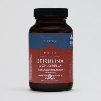 TerraNova, Spirulina & Chlorella, 100 kapsułek