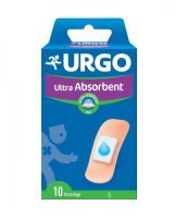 Urgo Ultra Absorbent plaster - zapewniający odpowiednią chłonność, 10 sztuk