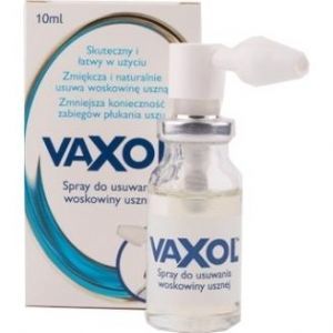 Vaxol, spray do usuwania woskowiny, 10ml