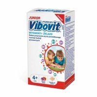 Vibovit Junior Witaminy i żelazo, dla dzieci po 4 roku życia, 30 tabletek