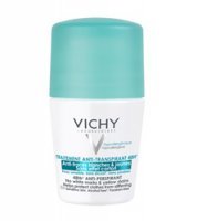 Vichy, antyperspirant 48h -  zapobiega powstawaniu białych i żółtych plam, roll-on 50ml