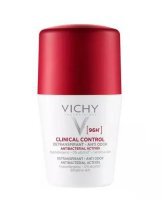 Vichy, Clinical Control, antyperspirant roll-on dla kobiet, 96-godzinna ochrona, 50 ml