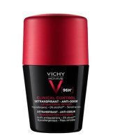 Vichy, Homme Clinical Control, antyperspirant roll-on dla mężczyzn, 96-godzinna ochrona, 50 ml