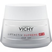 Vichy, Liftactiv Supreme SPF 30, krem przeciwzmarszczkowy i ujędrniający na dzień z kwasem hialuronowym, 50 ml