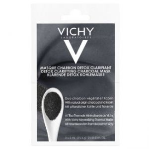 Vichy, Maseczka oczyszczająca z aktywnym węglem, 2 x 6 ml