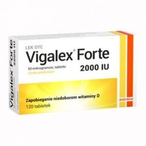 Vigalex Forte 2000 IU, 120 tabletek