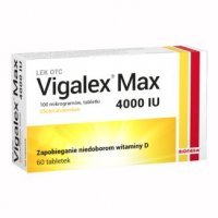 Vigalex Max D3 4 000 I.U., 60 tabletek