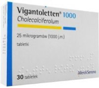 Vigantoletten 1000 j.m., 30 tabletek