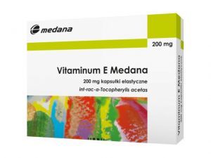 Vitaminum E Medana 200 mg, 20 kapsułek