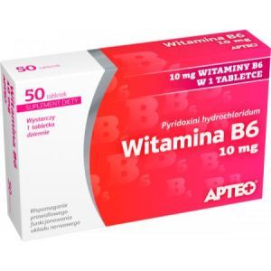 Witamina B6, Apteo, 50 tabletek