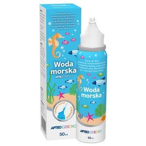 Woda morska, spray do nosa dla dzieci, ApteoDziecko, 50ml