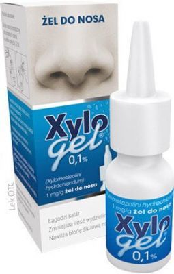Xylogel 0,1%, żel do nosa, 10g